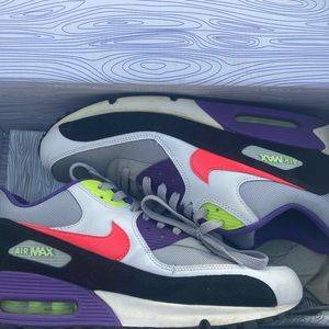 Air max 90 multi color size 11.5